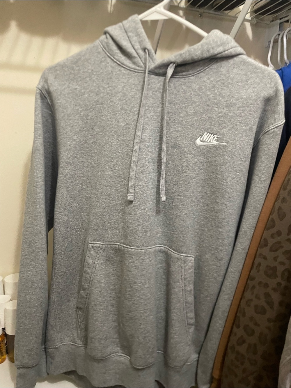 Nike Gray Pullover Hoodie